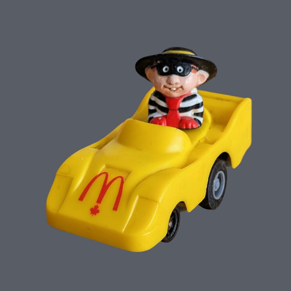 10/$25 Vintage 1988 McDonald's Turbo Macs Happy Meal Hamburglar